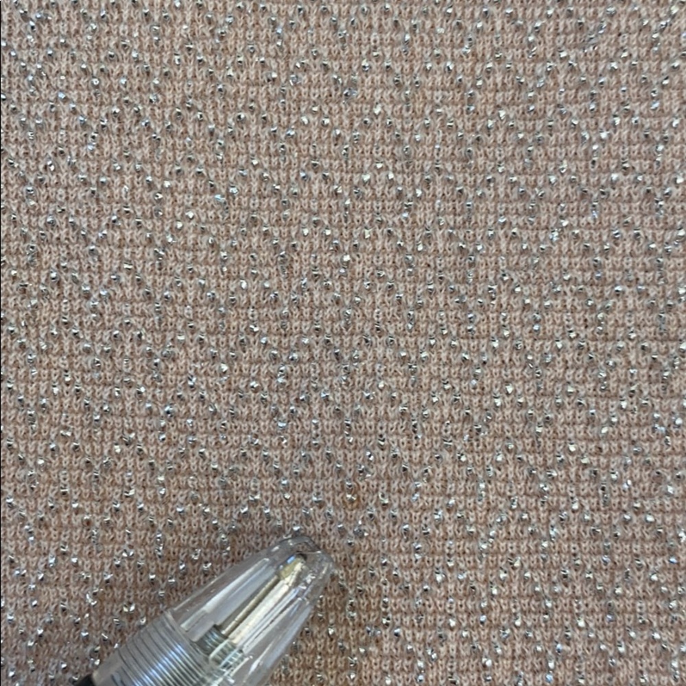 LuLaRoe Elegant Irma Top Ballet Pink with Silver - Picture 4 of 4
